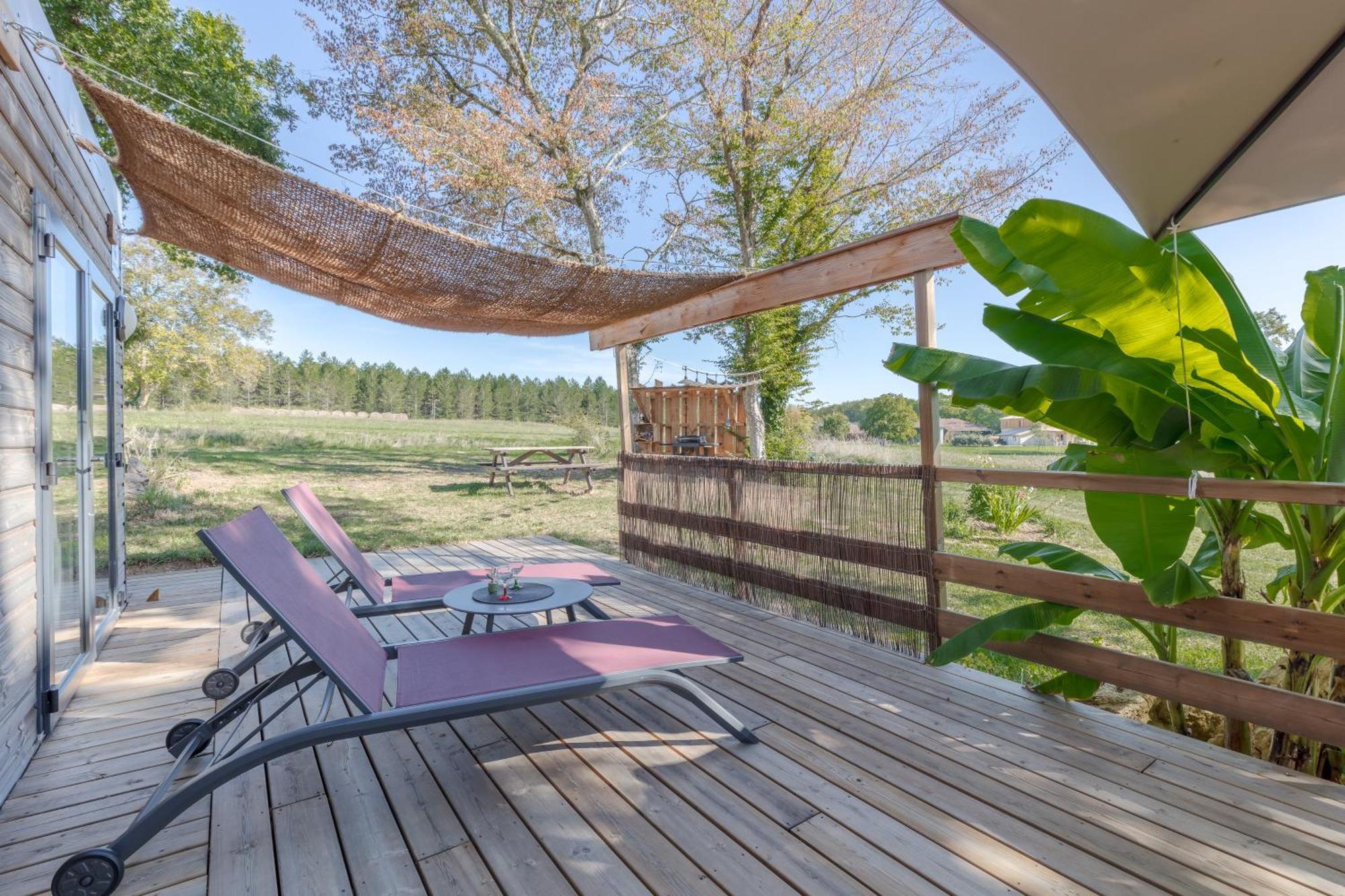 Tiny House Avec Spa, Proche De Bordeaux Et De Saint-Emilion Castelviel Exterior foto