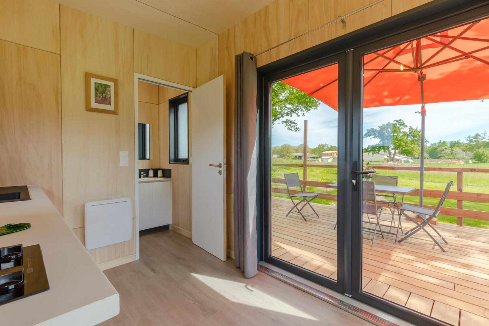 Tiny House Avec Spa, Proche De Bordeaux Et De Saint-Emilion Castelviel Exterior foto